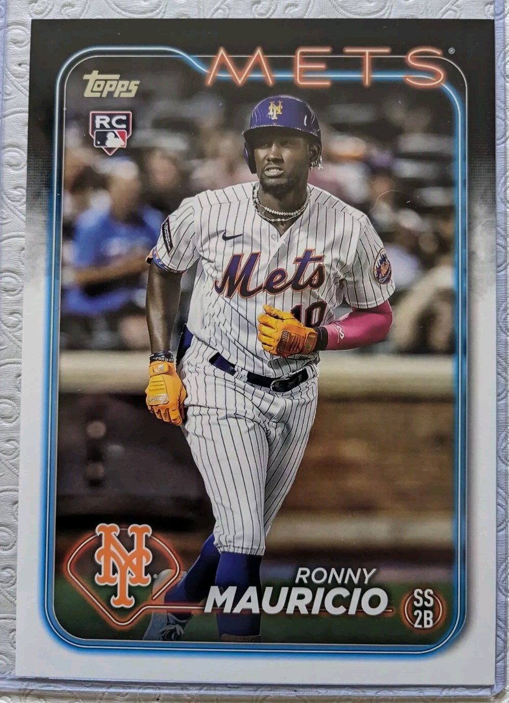 2024 Topps #OTB-14 RONNY MAURICIO Oversized Super Monster Box Topper
