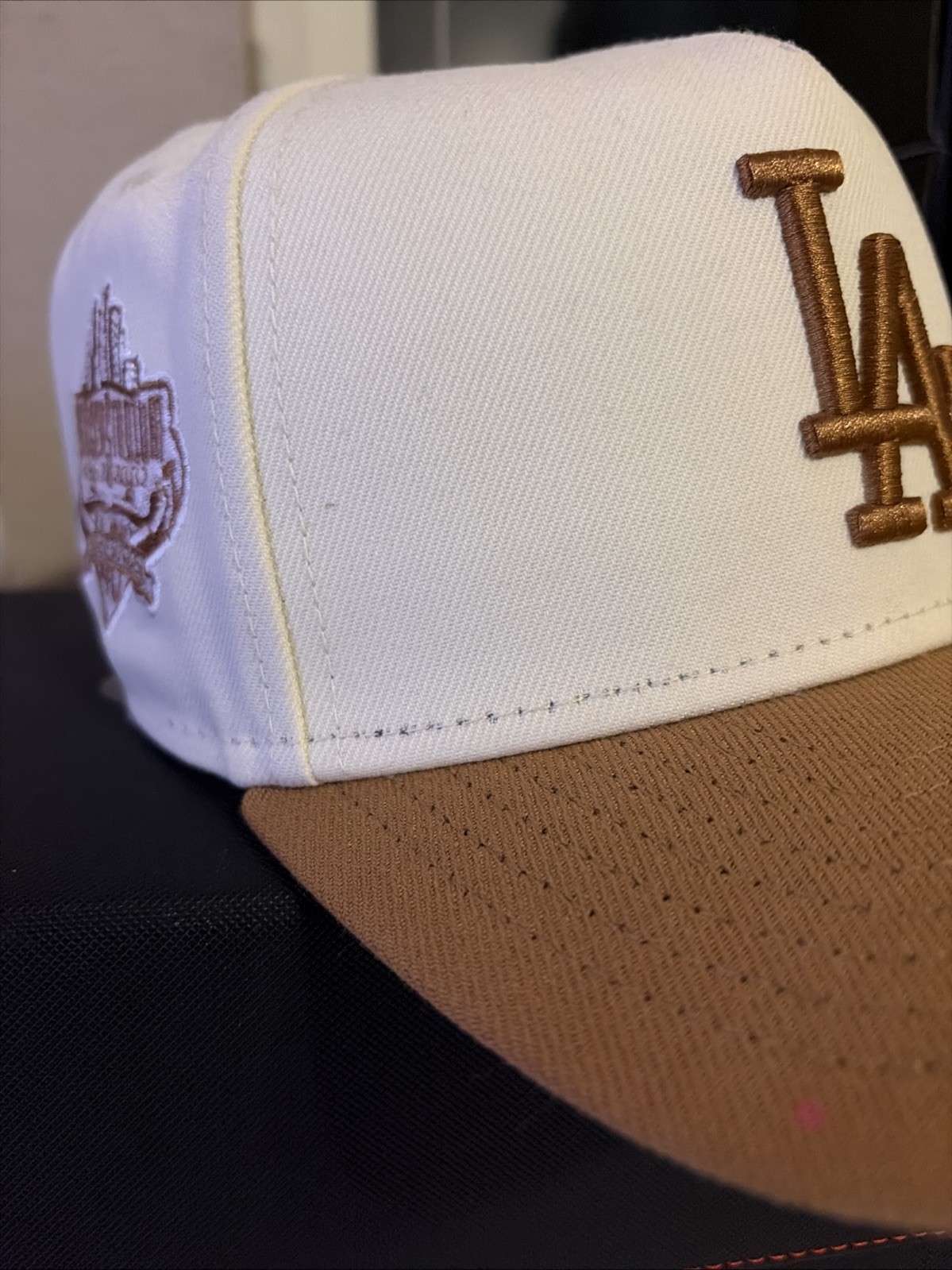 DODGERS TAN SNAPBACK ONE SIZE FITS MOST