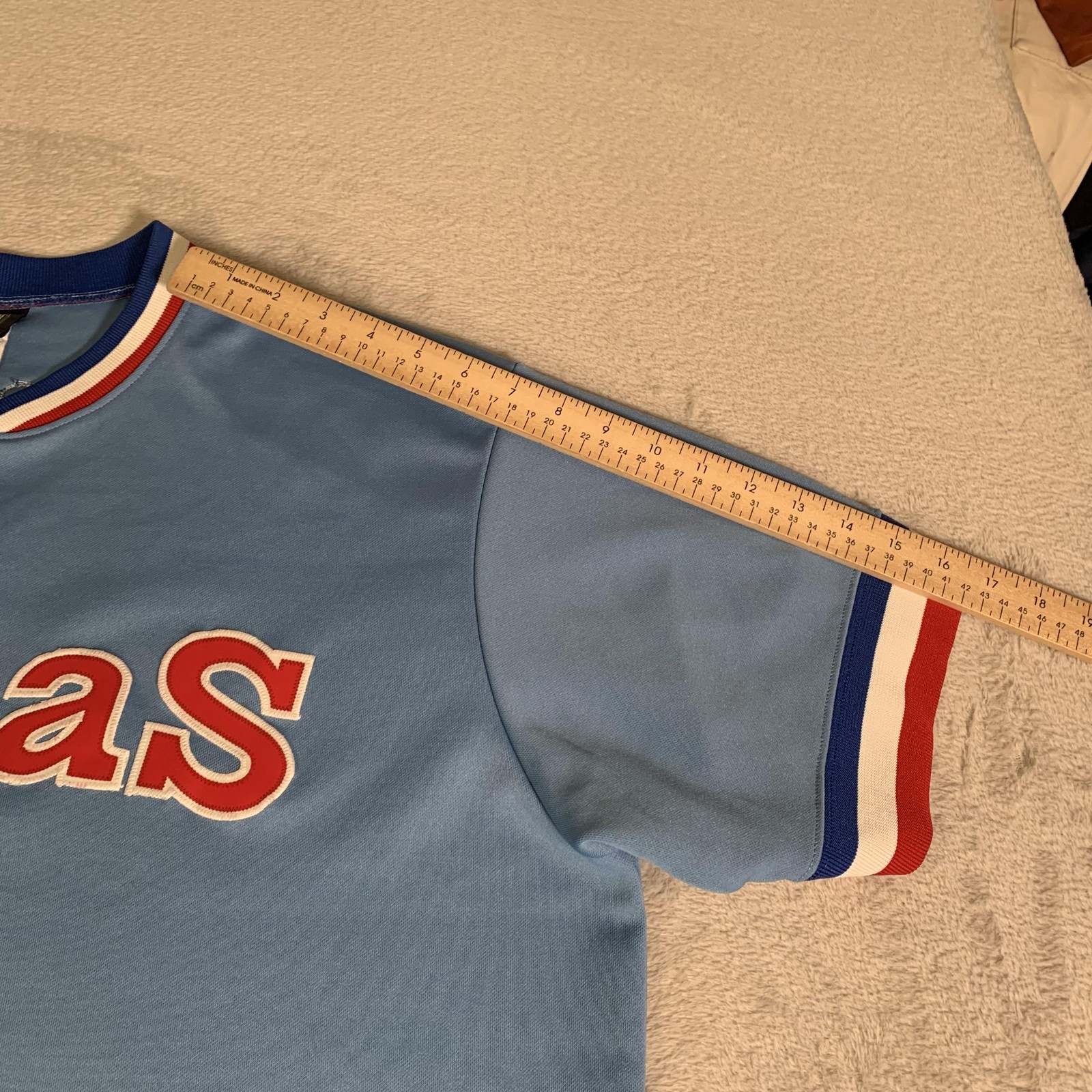 Texas Rangers Jersey Mens XL Blue MLB Stitched Majestic Throwback Yu Darvish 11