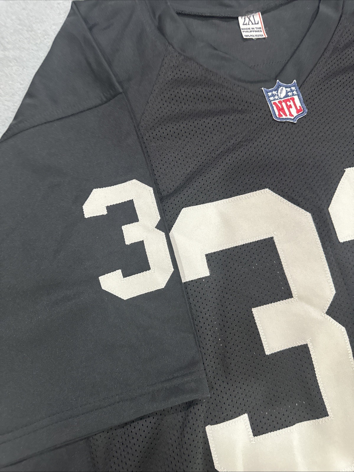 Custom Stitched Unsigned Marcus Allen Black Jersey NWT 2XL