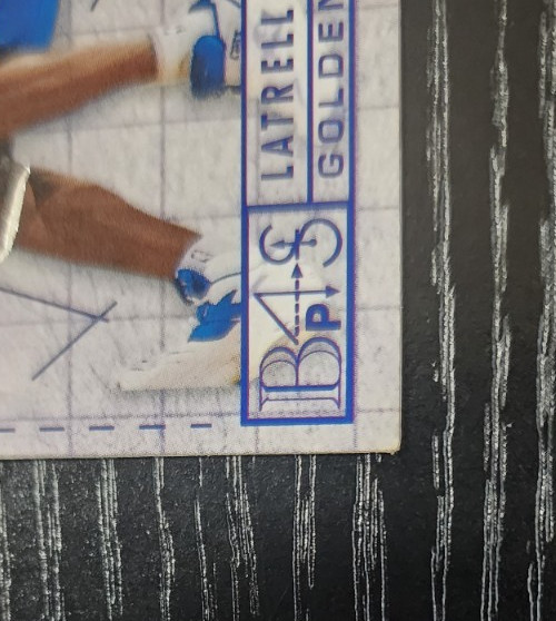 1994-95 Collector’s Choice – Latrell Sprewell #380 Silver Signature