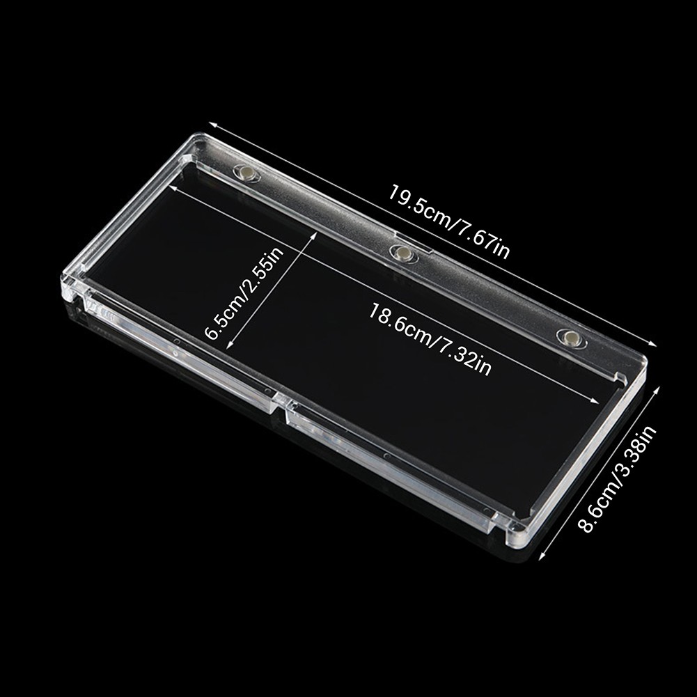 2-10X 187mm Horizontal Booklet Magnetic Card Holder Storage UV Protection 175PT