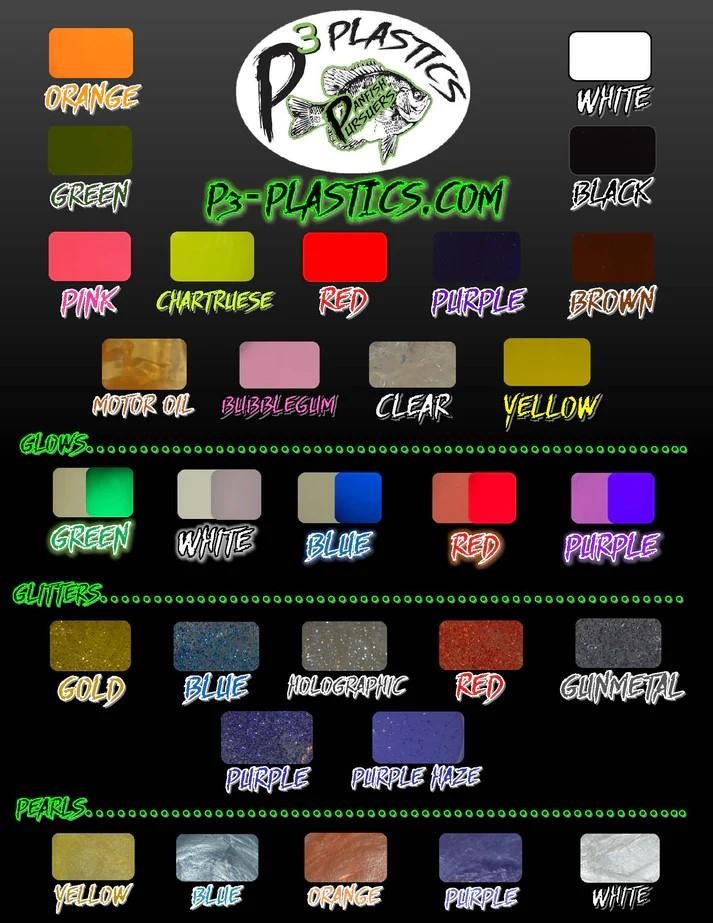 P3 Plastics 1″ Slicee P3 Green