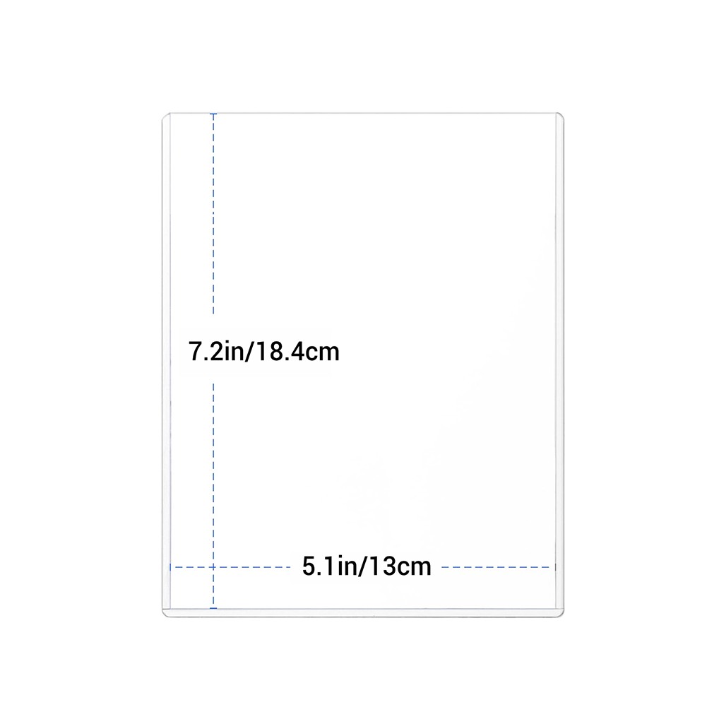 Rigid Print Protector Clear Plastic Sleeves Photo Postcard 4x 6”/ 5x 7”/ 6×9”