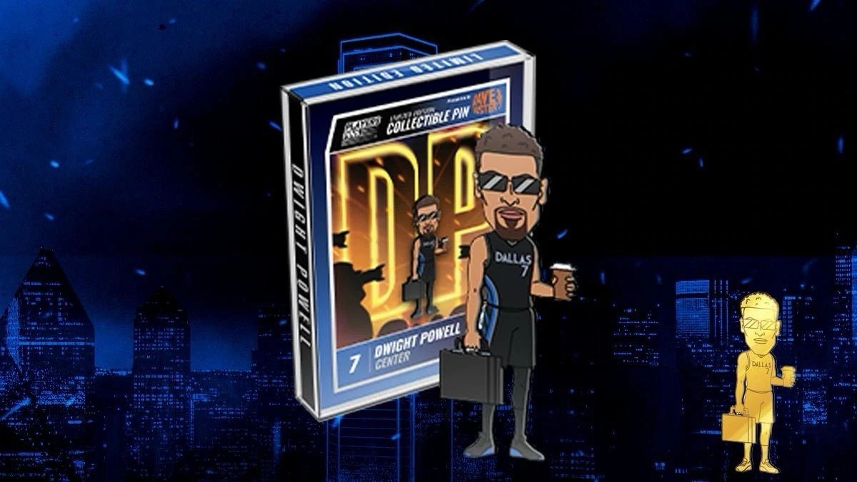 2025-26 Dallas Mavericks Collectible Players Pin Night Complete Set LE /5000