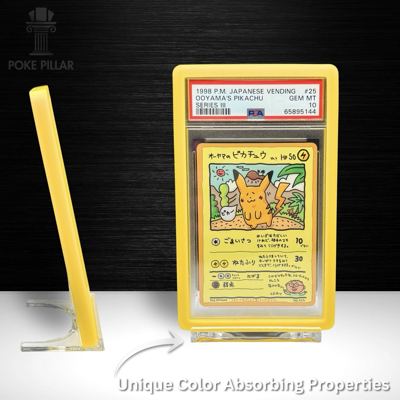 PSA Acrylic Card Stand Clear | Graded Cards Display | Sports Pokemon Slab Holder