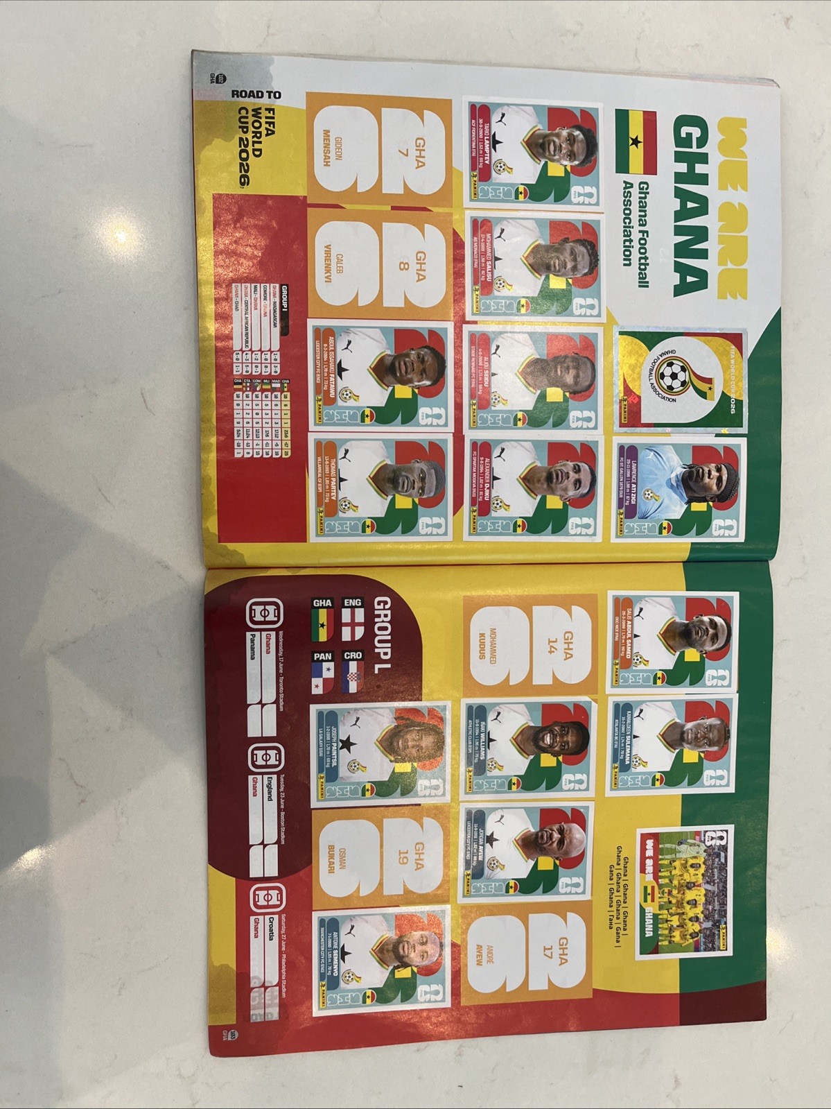 OFFICIAL Panini Sticker World Cup Album 75% Done 210 dollar value some rips