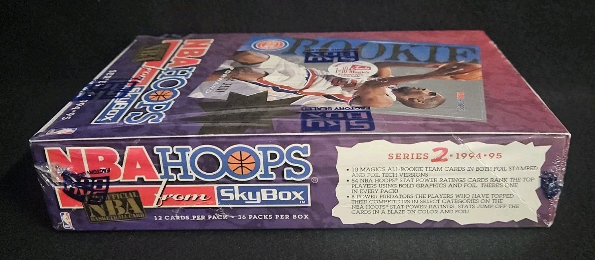 1994-95 Skybox NBA Hoops Basketball Series 2 Factory Sealed Box!