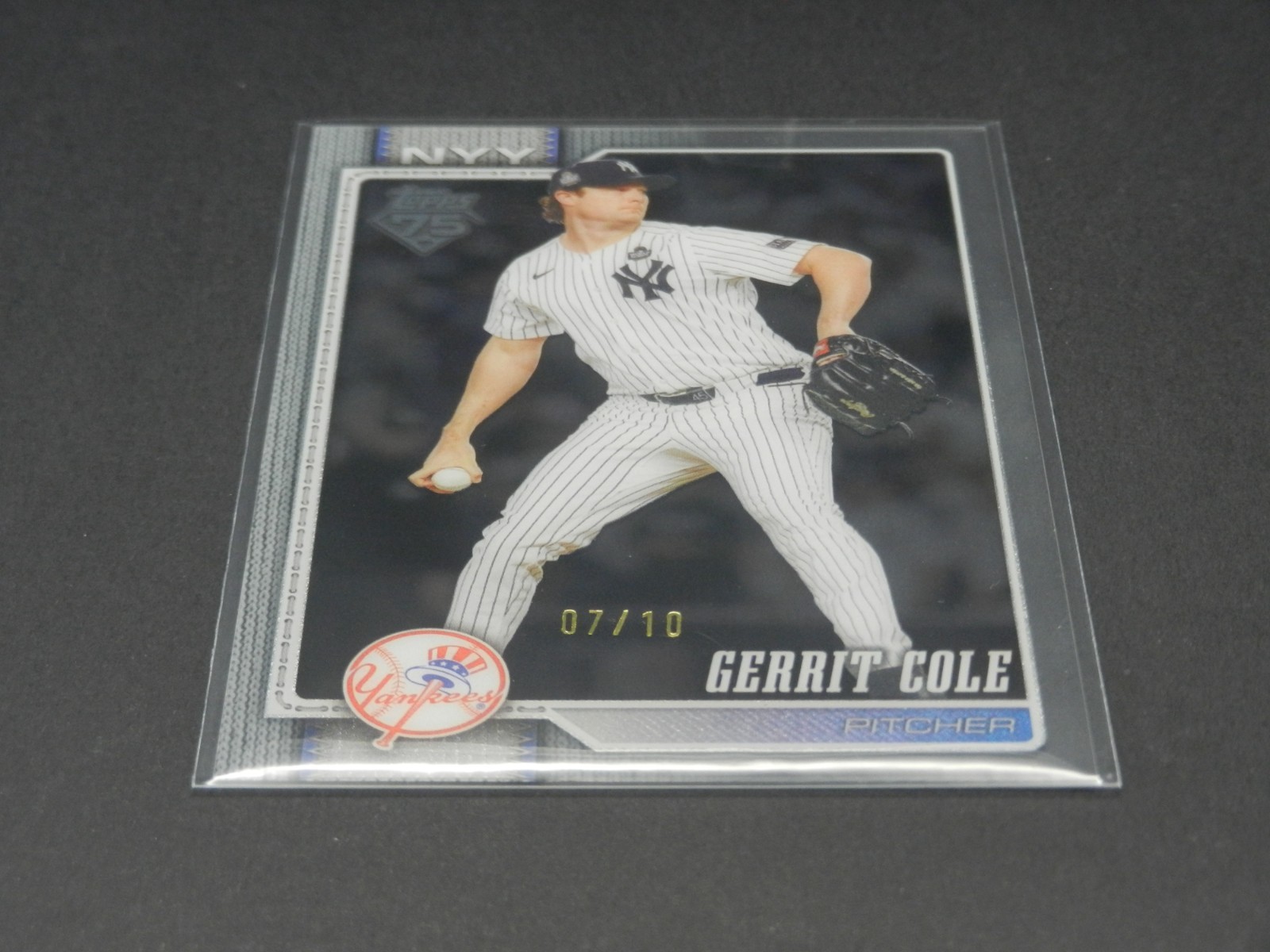 ⚾ GERRIT COLE /10 | CLEAR VARIATION SSP | 2026 Topps Series 2 #450 | 1:3,394 🔥
