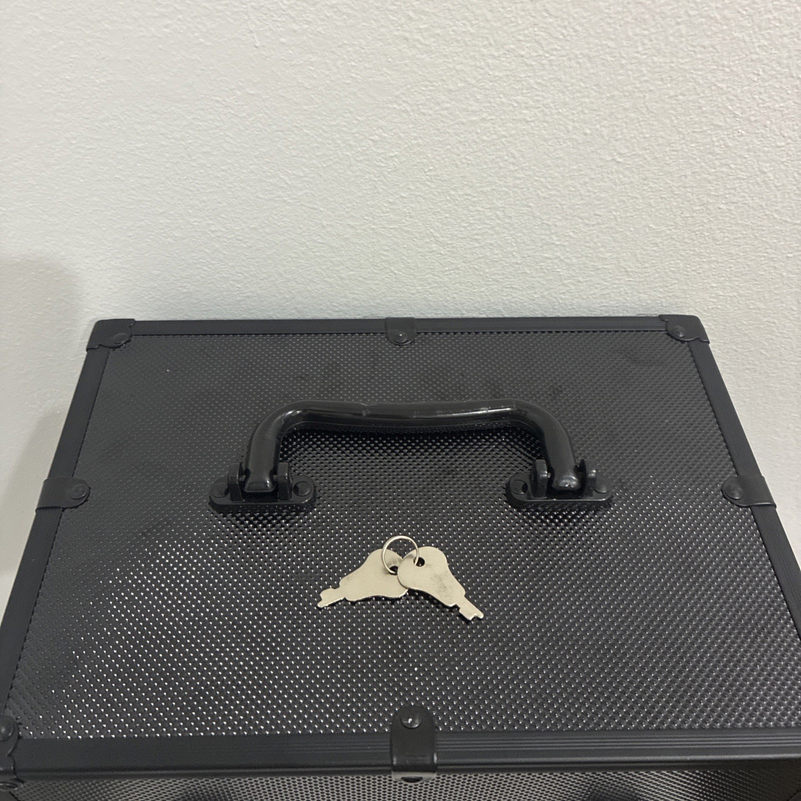 Graded Card Case, Trading Card Storage Box with Handle, Dual Locks