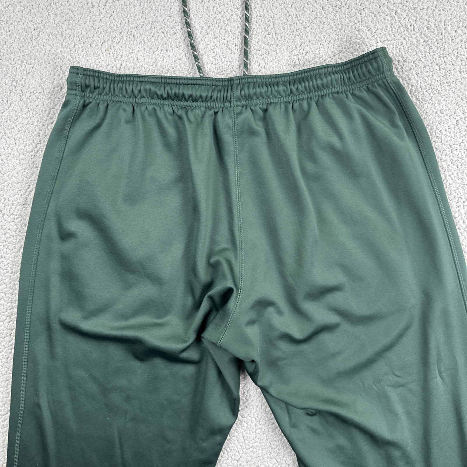 Nike Therma Fit Michigan State Spartans Sweatpants Men 2XL Green Pockets Logo