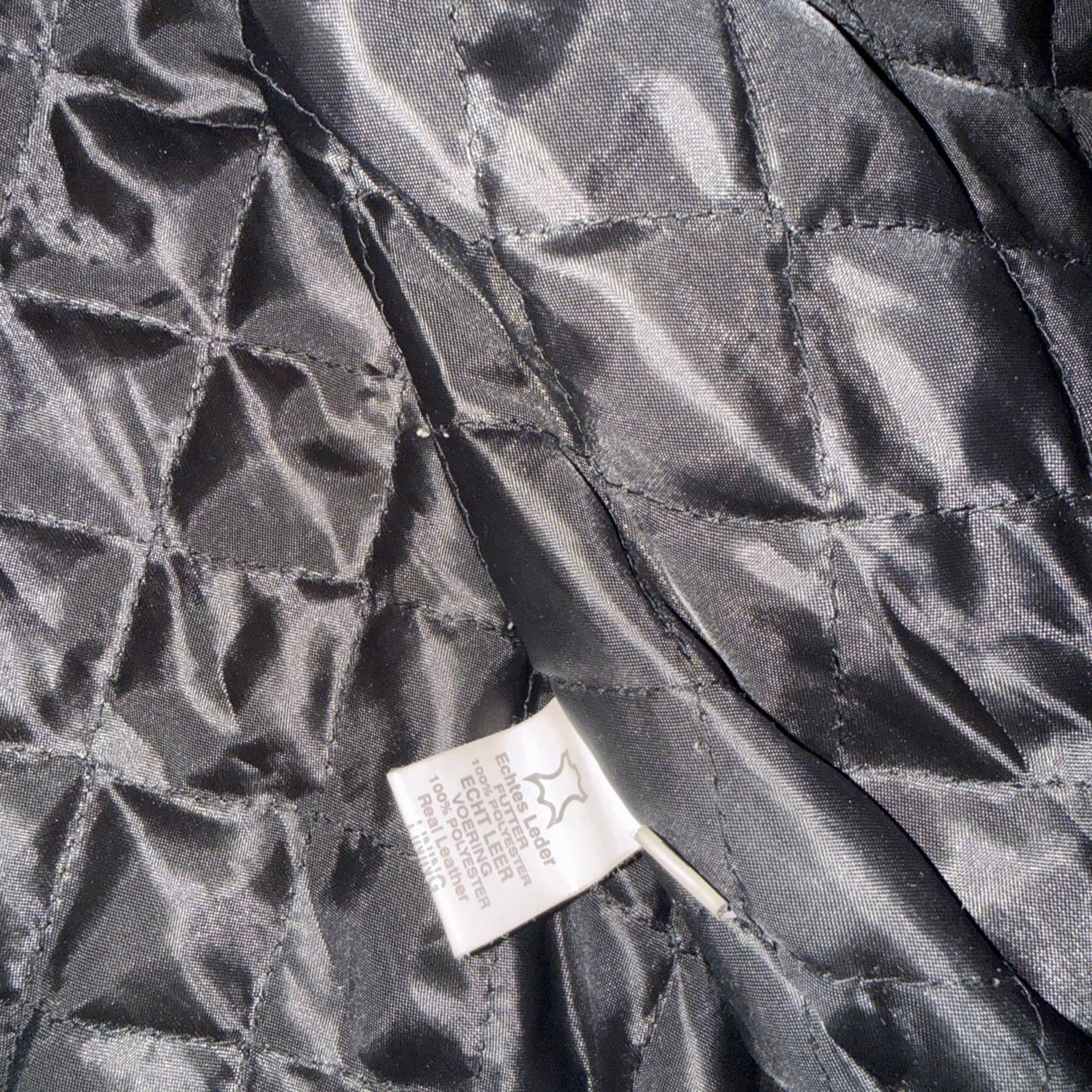 Vintage Michael Schumacher Ferrari Leather Jacket Mens Size large Yellow Black