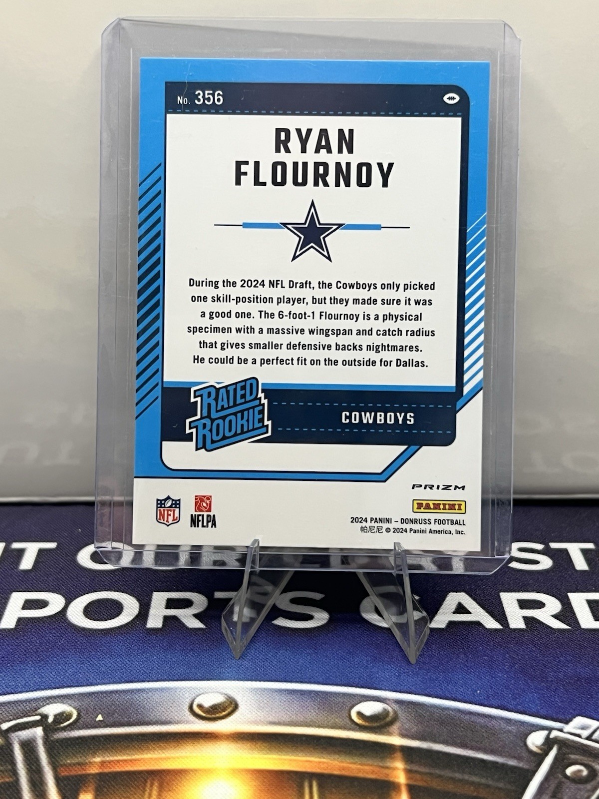 2024 Panini Donruss – Rated Rookie Ryan Flournoy #356 Optic Preview Red Pandora