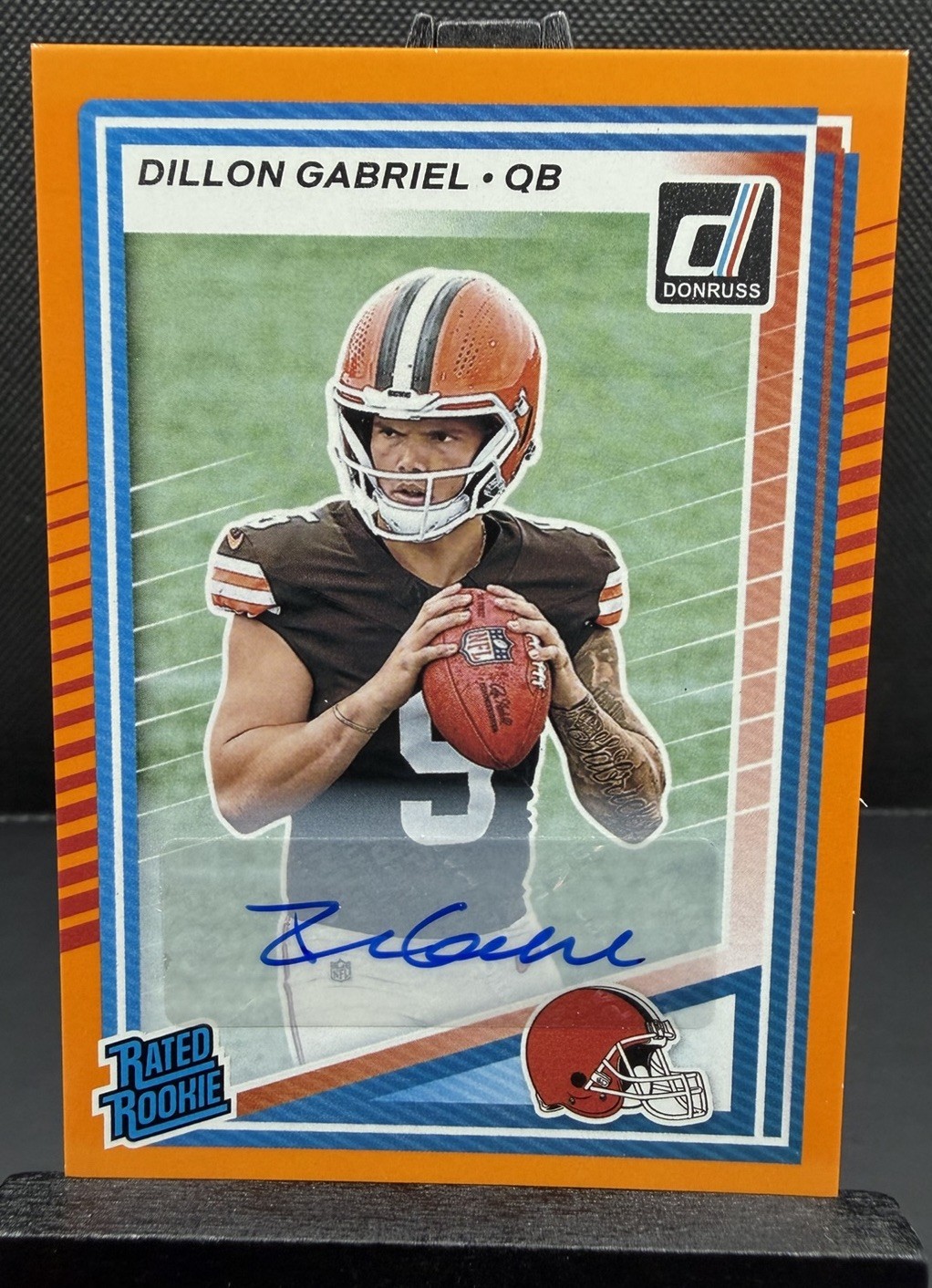 Panini Donruss 2025 Rated Rookie Orange Dillon Gabriel Auto #316 Browns NFL