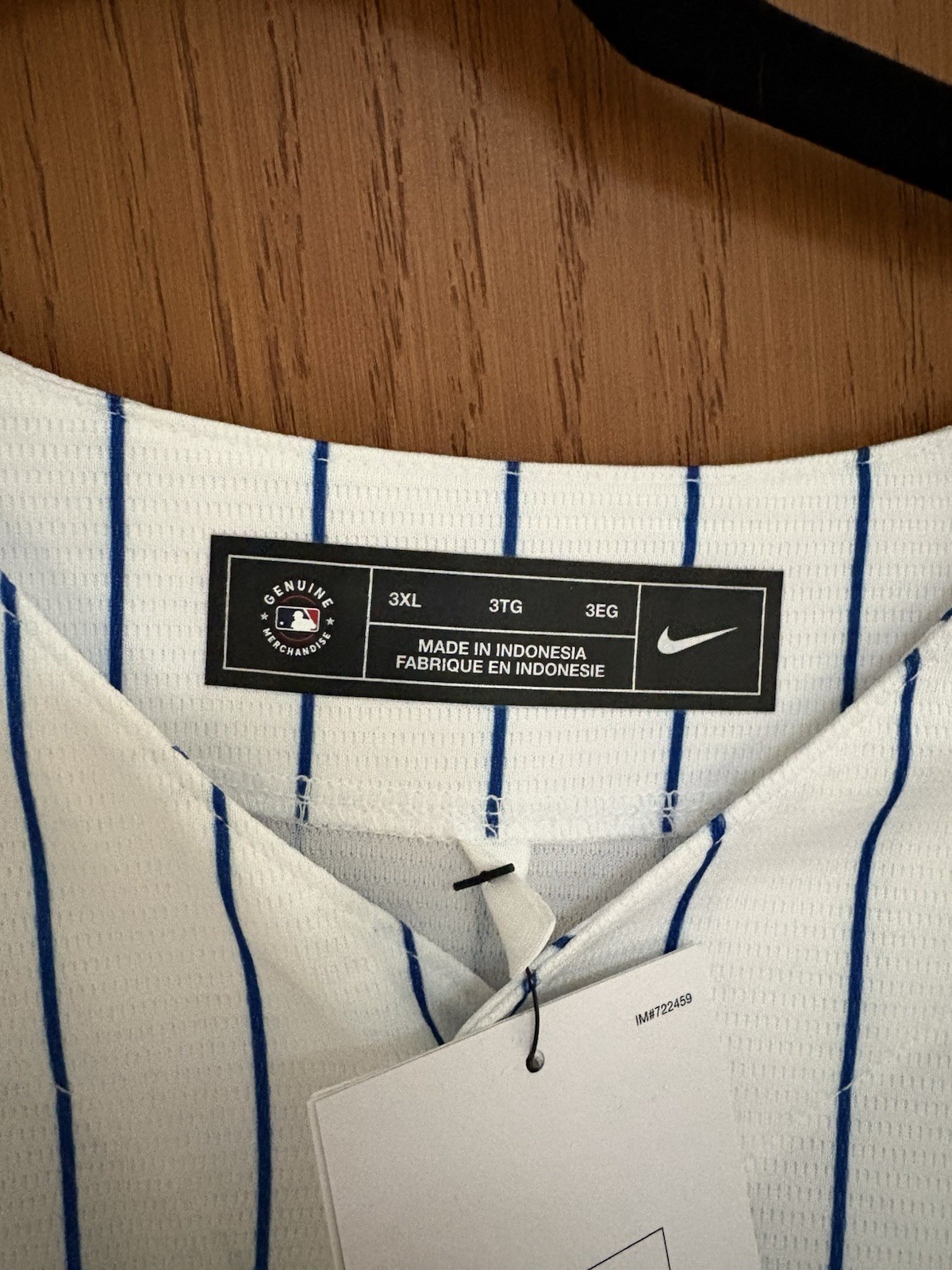 Sean Manaea Authentic NY Mets Jersey 3XL NWT