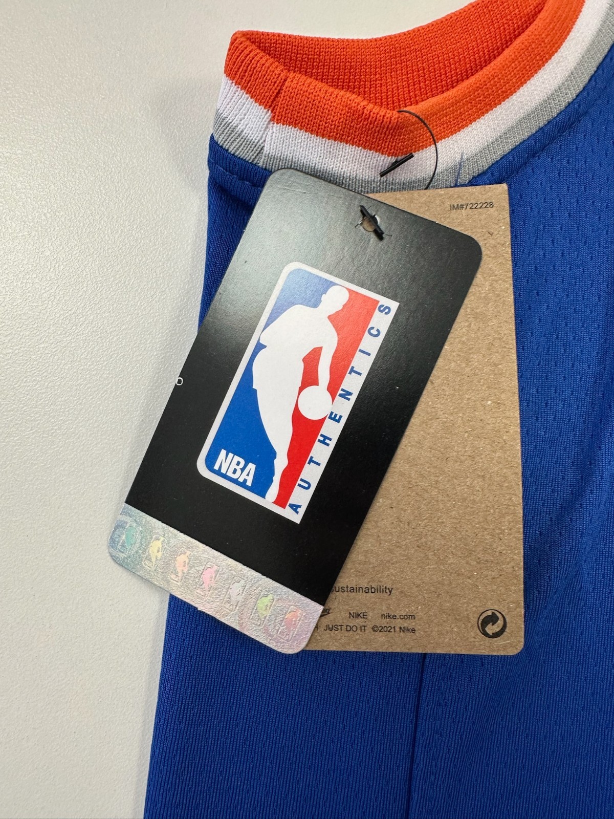 OG Anunoby New York Knicks NBA Finals Icon Edition Size L Jersey