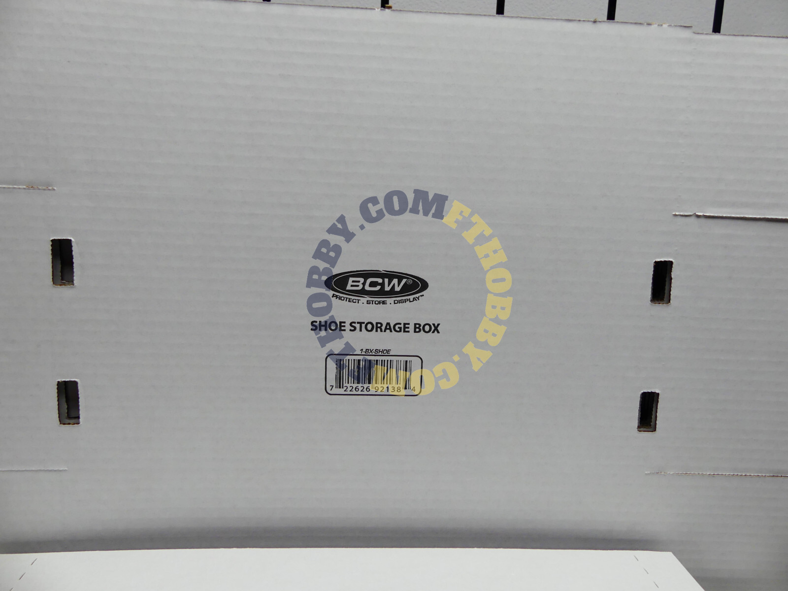 BCW Shoe Storage Box 1600 Count Bundle 3×4 Toploader Soft Sleeves Tall Dividers