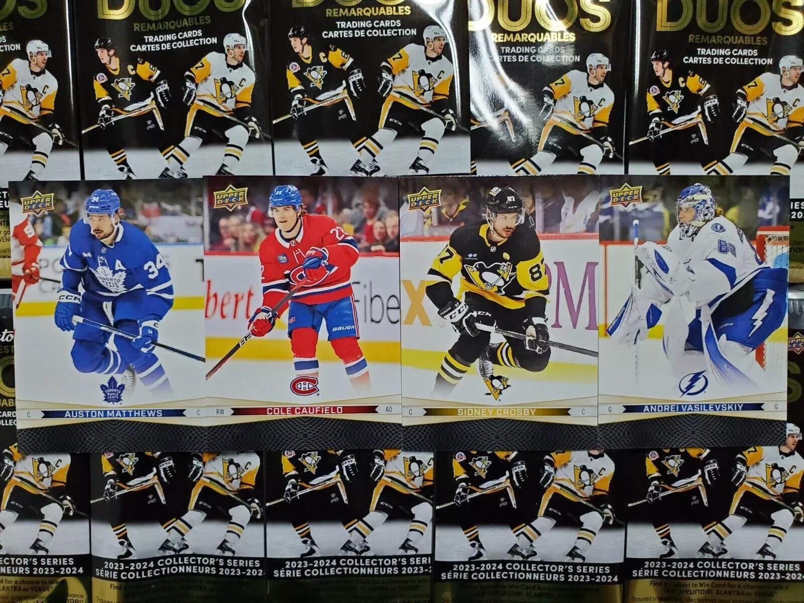 2023-24 UPPER DECK TIM HORTONS DUOS BASE CARDS-PICK FROM LIST! FINISH SETS!