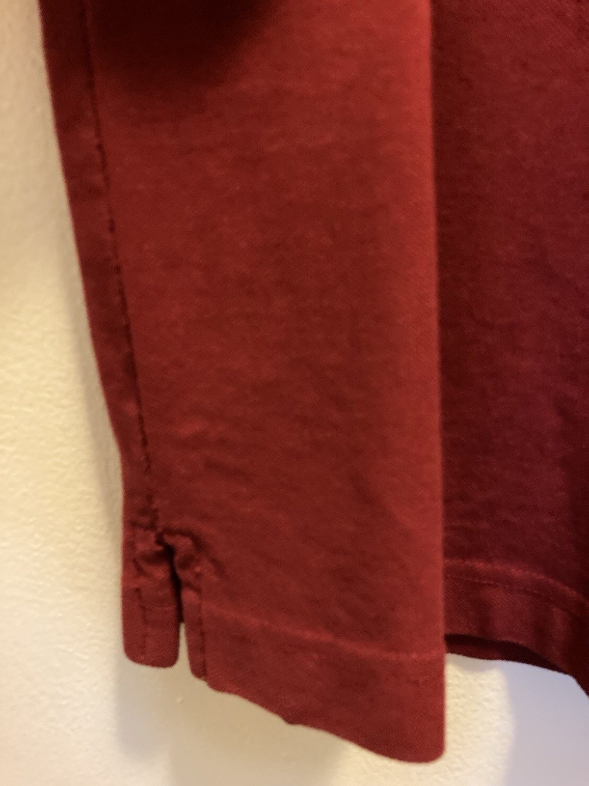Kappa AS Roma Italy Italia Calcio Polo Shirt Mens Size M Red Slim Fit