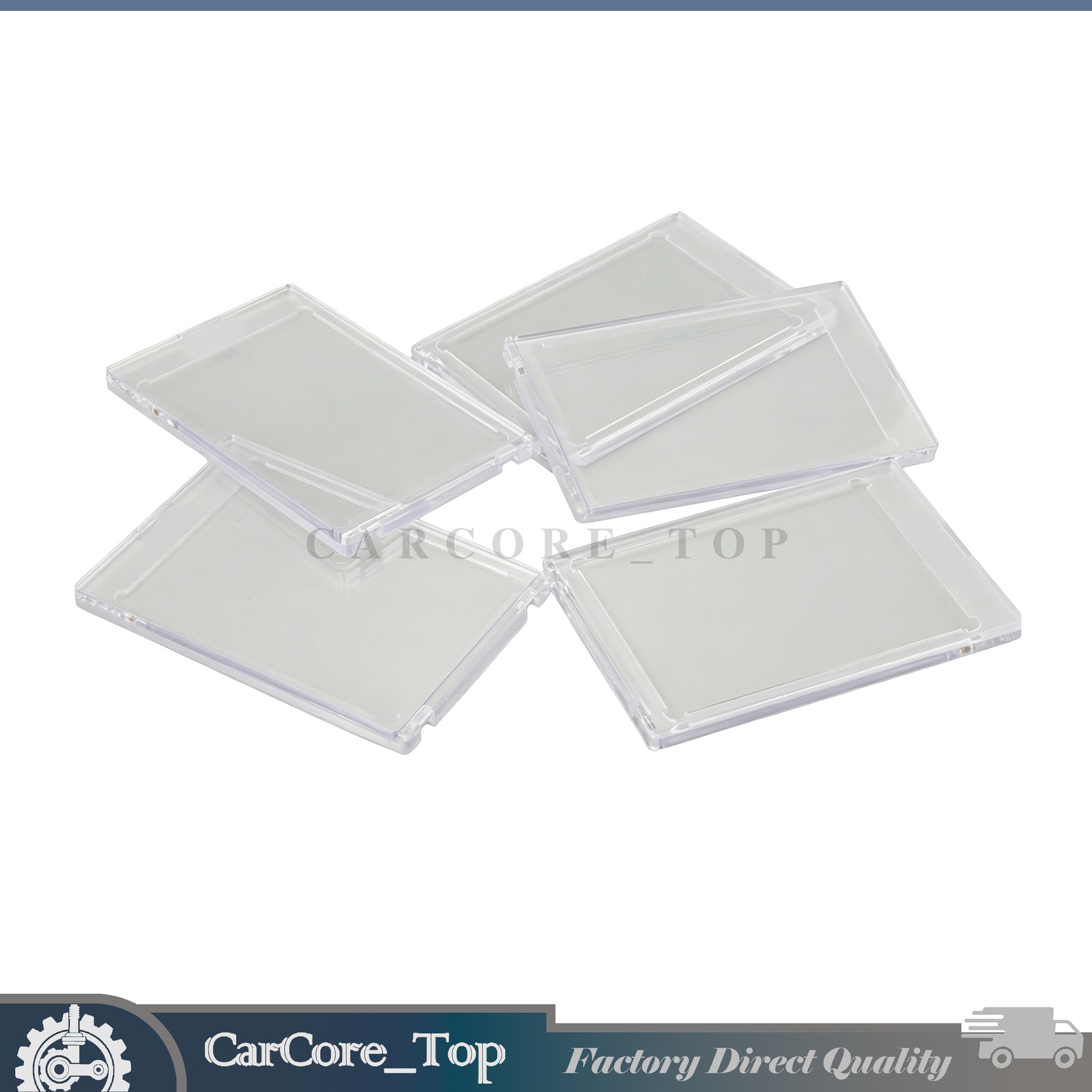 5PCS Non-Magnetic Card Holder W/ 35PT Trading Cards Fit Ultra Pro US