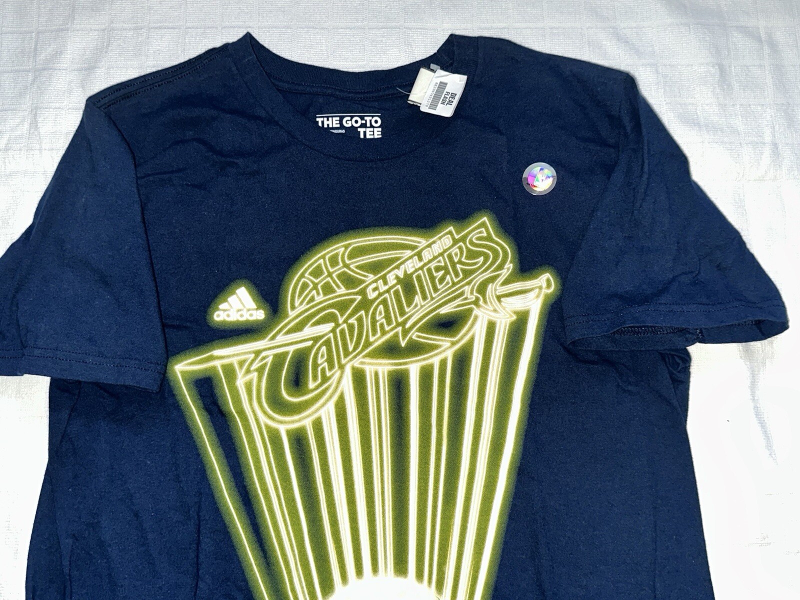 Cleveland Cavaliers Adidas 2016 Adidas NBA Champs Larry Obrien Trophy Tee-Medium