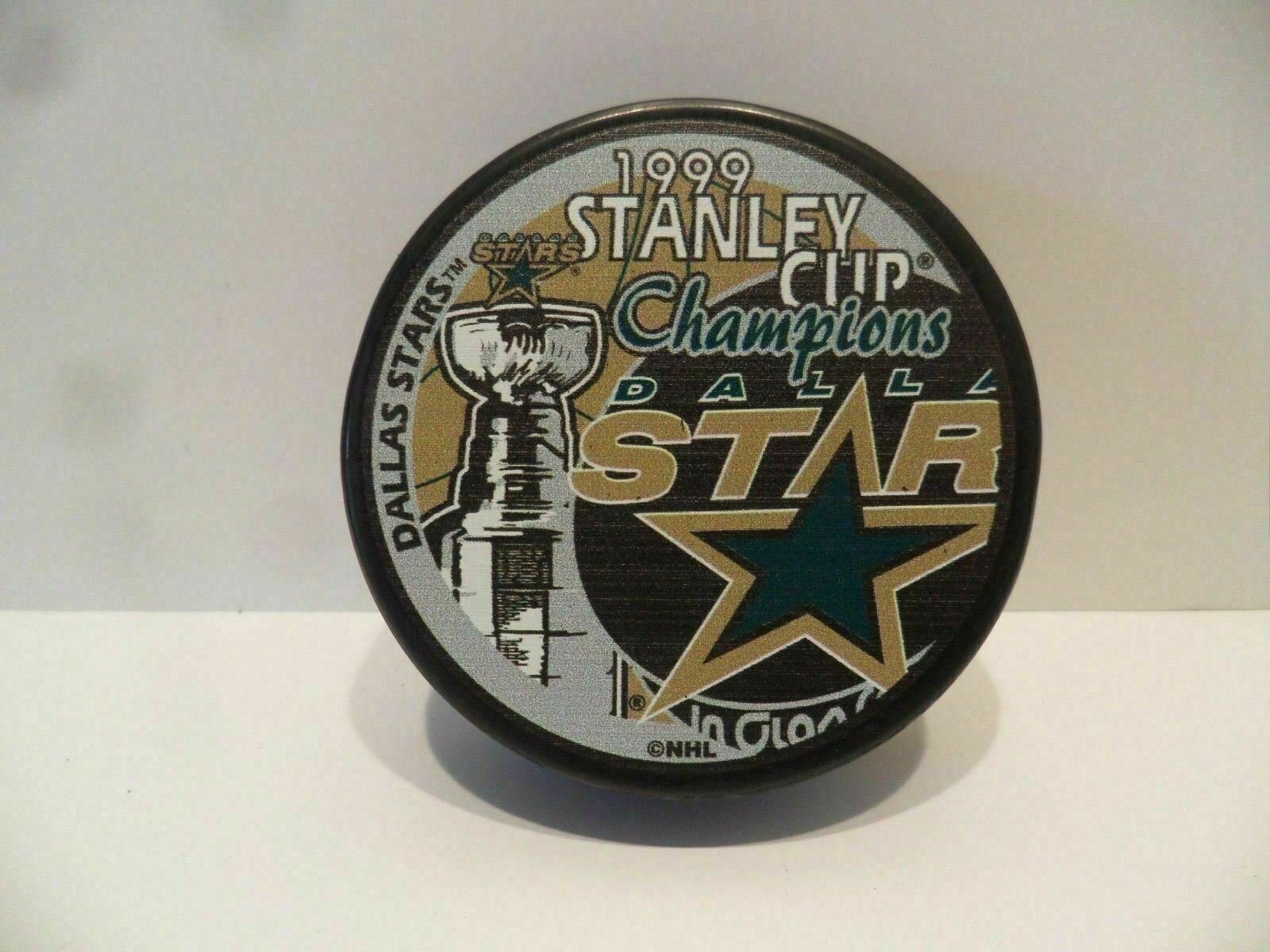 1999 NHL Stanley Cup Champions Dallas Stars Puck – BRAND NEW! NEVER DISPLAYED!