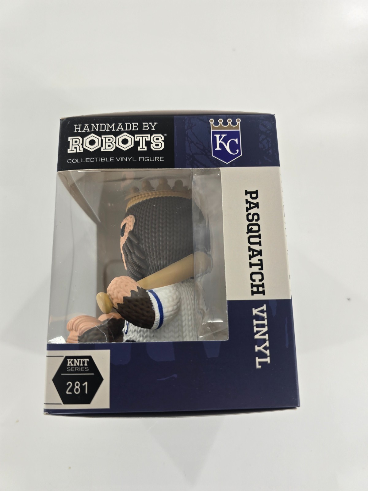 Kansas City Royals PASQUATCH Handmade By Robots Vinyl Figure SGA NIB 8-31-25