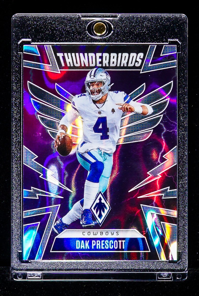 Dak Prescott RARE REFRACTOR ATOMIC ICE PRIZM INVESTMENT CARD Dallas Cowboys SSP
