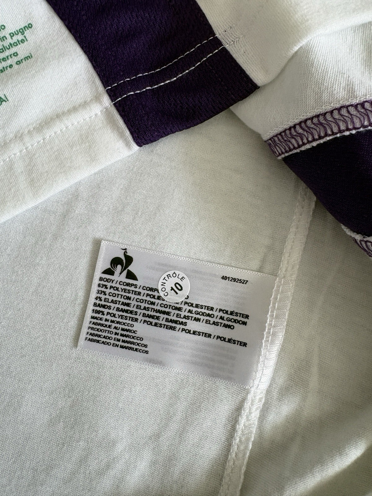 Le Coq Sportif Fiorentina 2018-19 AwayFootball Shirt