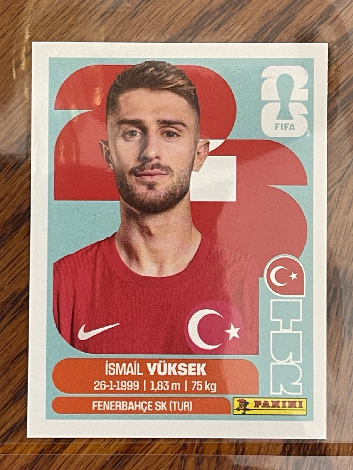 Türkiye 1-20 Complete Panini World Cup 2026 + 6 Blue Parallels Güler Yıldız