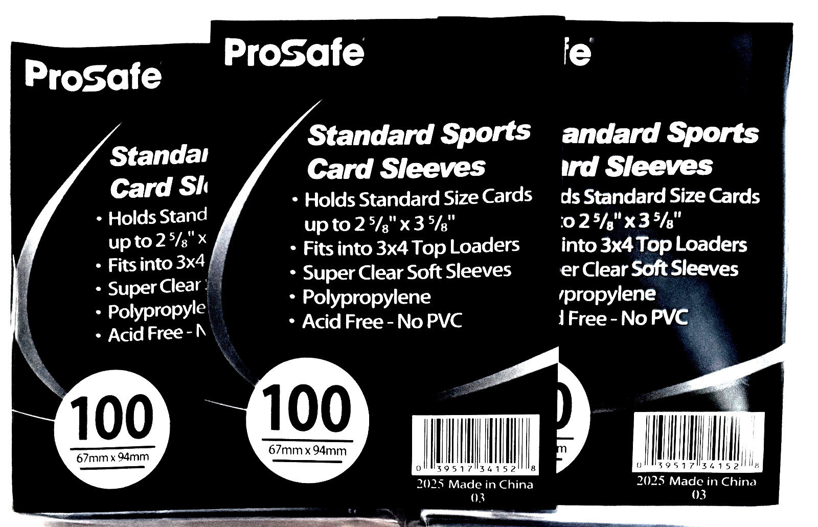 Card Sleeves – Standard Sport Trading Penny Sleeves – 100 500 1000 5000 10000