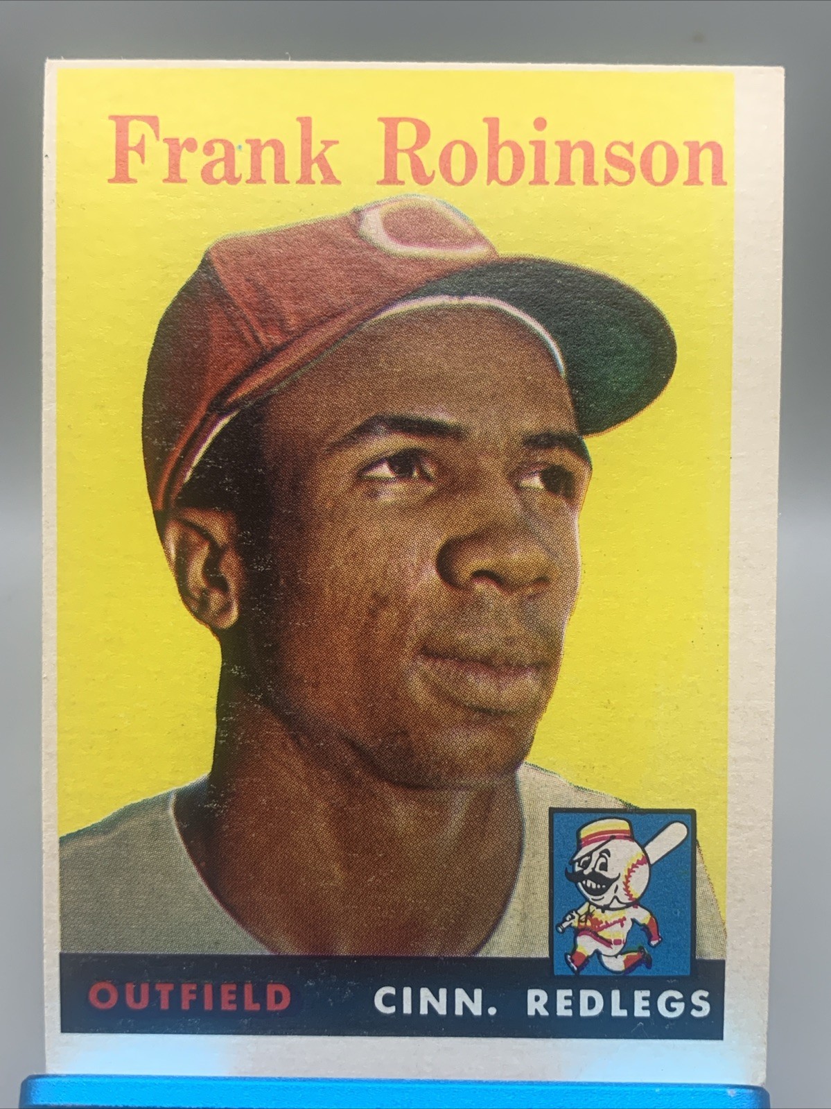1958 Topps – Frank Robinson #285 Reds 2nd Year EX+ No Creases OC Free Shipping
