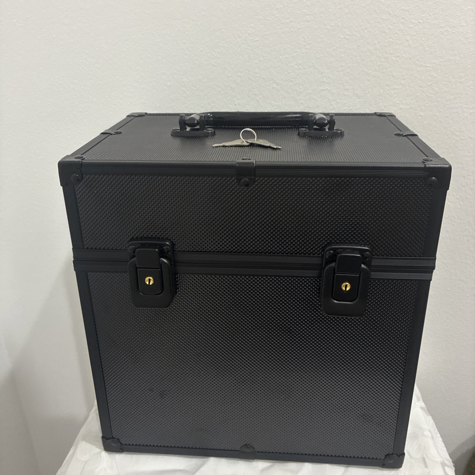 Graded Card Case, Trading Card Storage Box with Handle, Dual Locks
