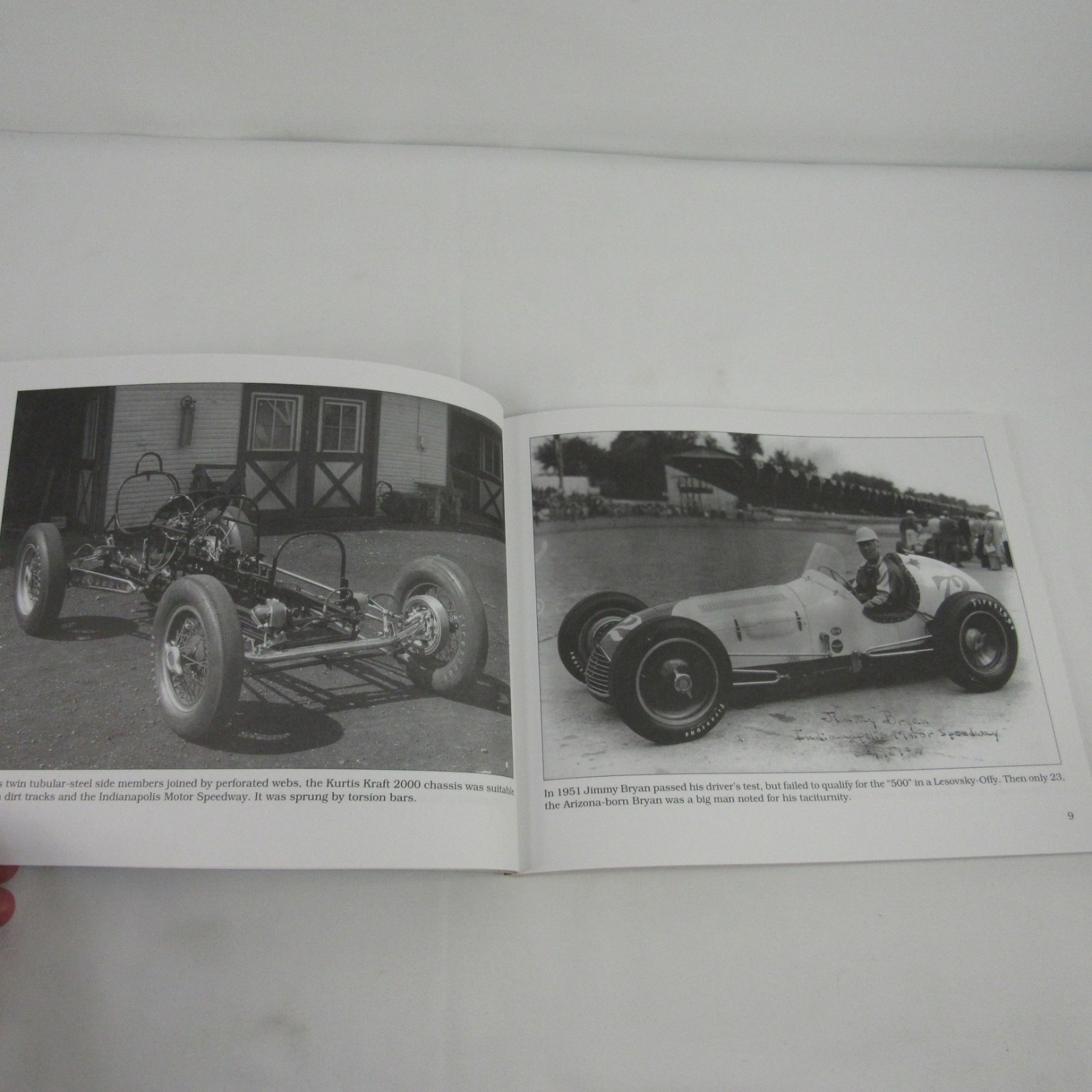Indy Cars of The 1950s Book Paperback By Karl Ludvigsen 2000 Pre-Owned Damage