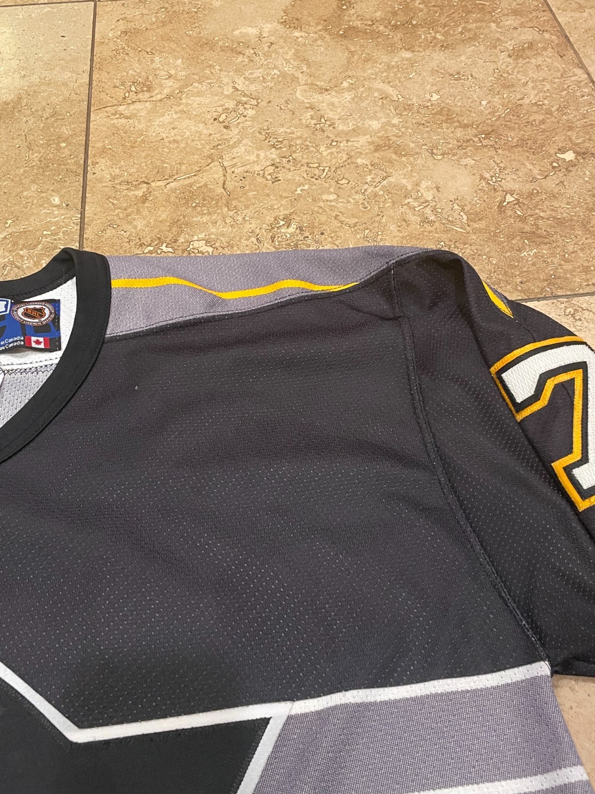 CCM Pittsburgh Penguins Robo Pen Gradient ANDREW FERENCE #7 Jersey Size XL NHL