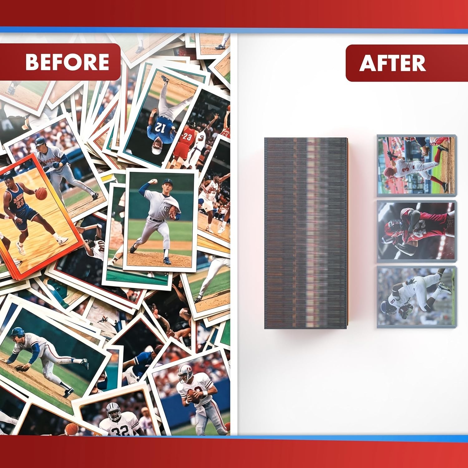 Ultimate 35pt Trading Card Protectors – 100 Top Loaders with Soft Sleeves