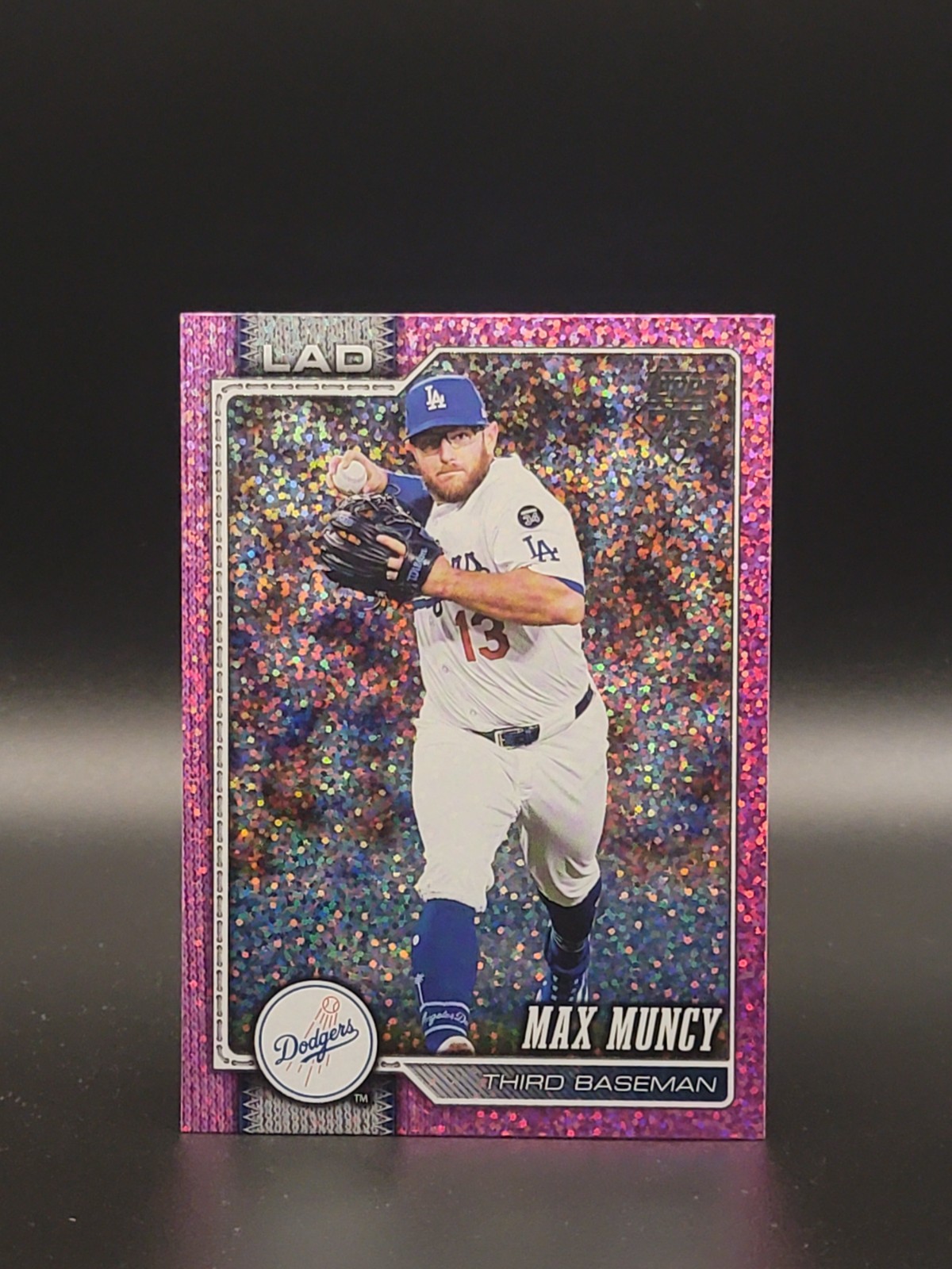 2026 Topps Series 1 Celebration PINK CONFETTI Max Muncy Dodgers #252