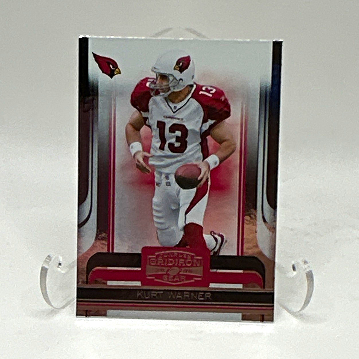 2006 Donruss Gridiron Gear Kurt Warner #2 Base Set Arizona Cardinals