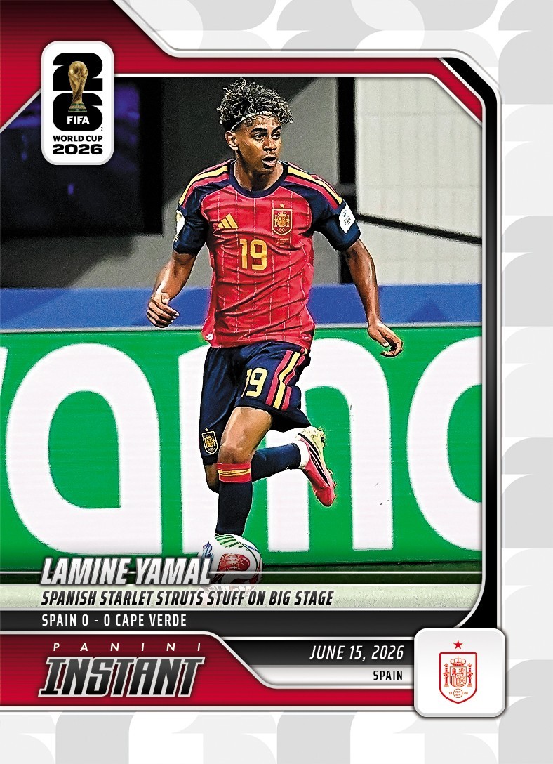2026 Panini Instant FIFA World Cup #30 Lamine Yamal Spain PRESALE