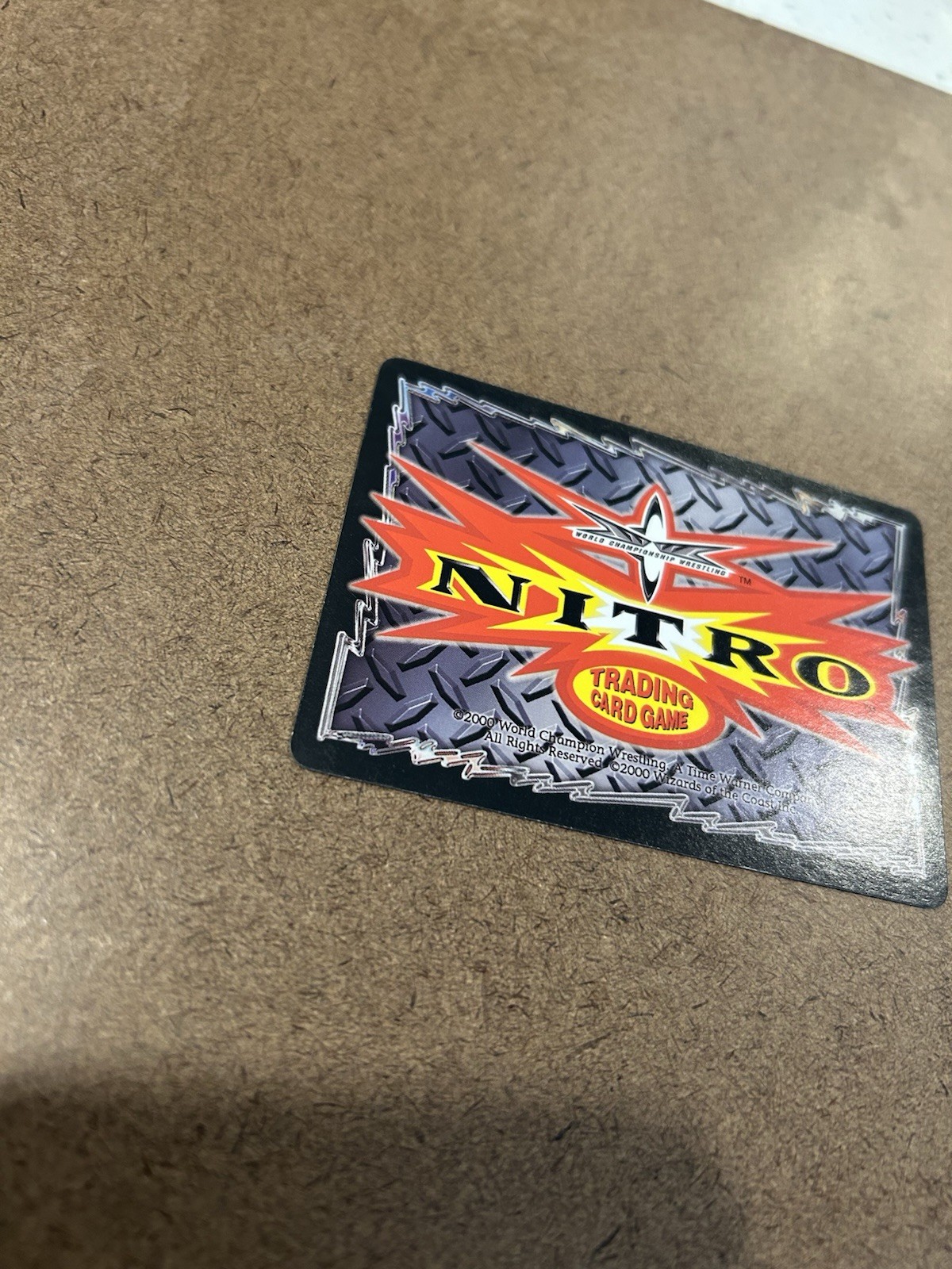 2000 WCW Nitro Trading Card Game – Promo Buff Bagwell Wizards of the Coast Stamp