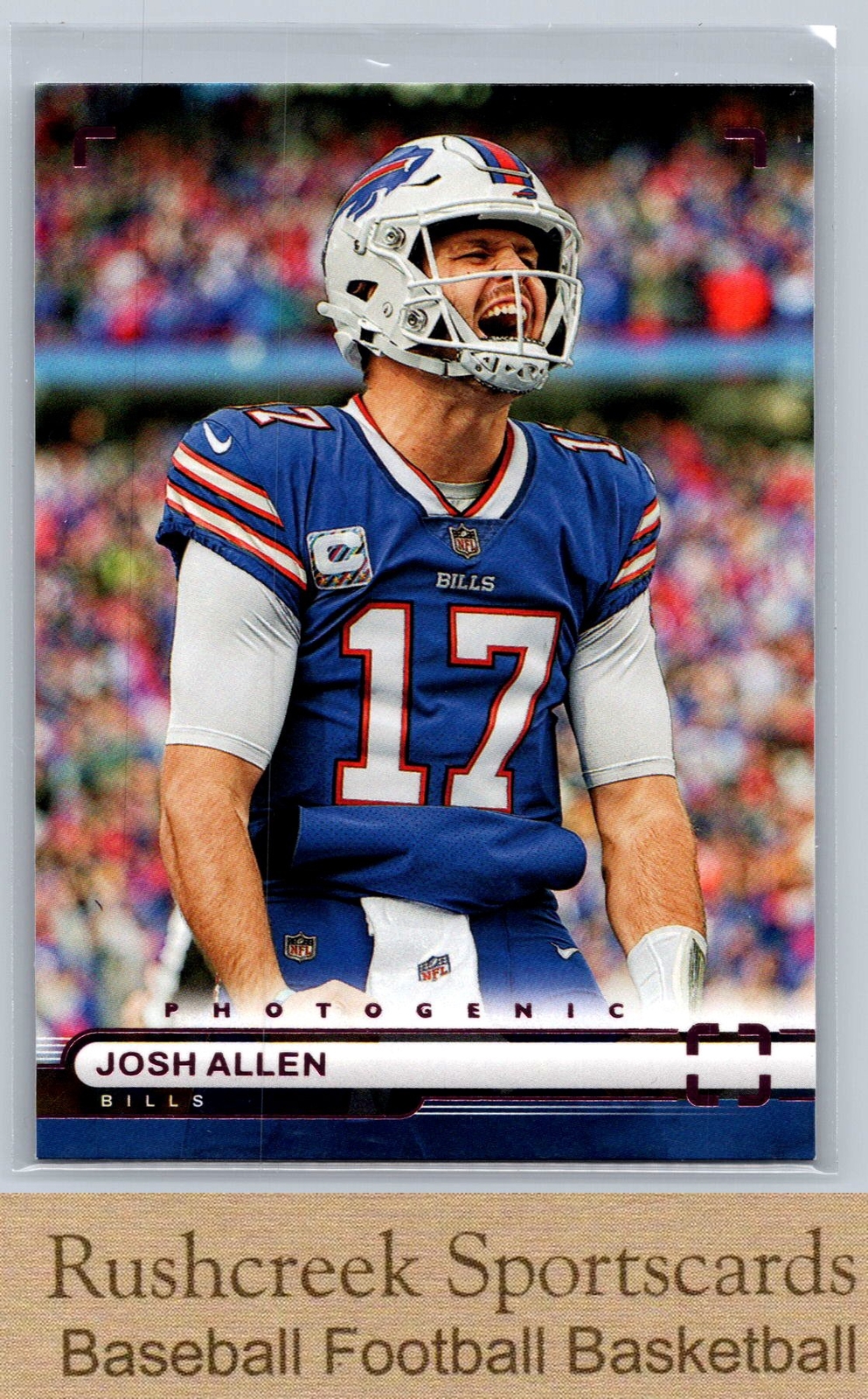 2022 Panini Chronicles #PH-1 Josh Allen Bills Photogenic Pink