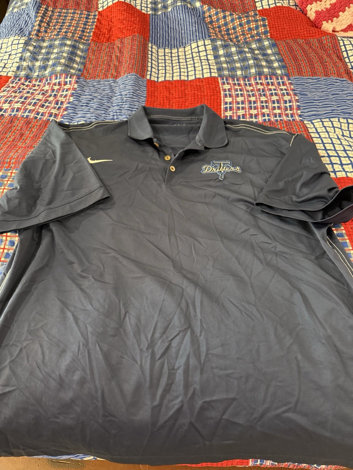 Men’s Nike Golf Tulsa Drillers Polo Shirt Size XXL