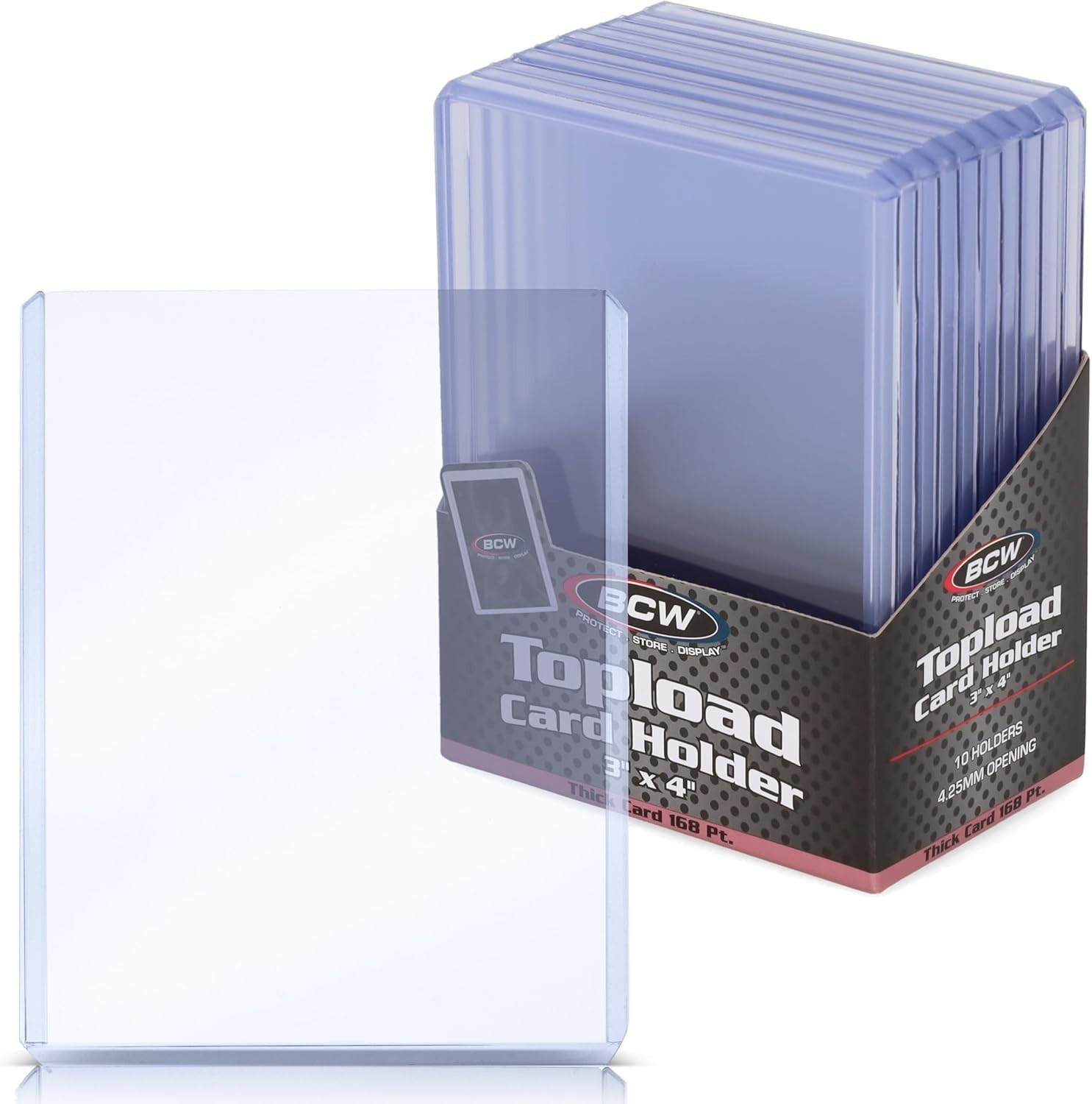 BCW Top Loaders Holders🍯3 X 4 Trading Cards Pro Premium Sleeves Deck Protectors