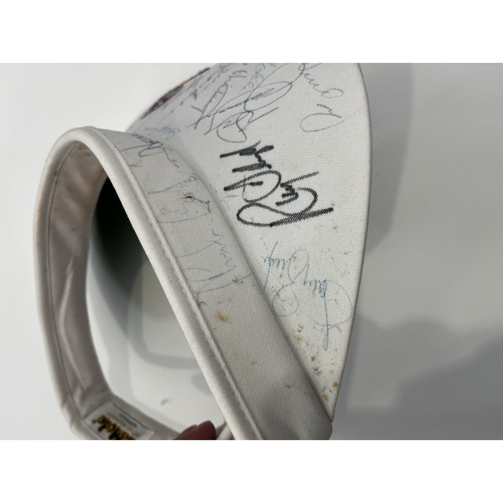 Senior PGA Signed Golf Visor Ray Floyd Chi Chi Rodríguez Doug Ford Tom Wargo
