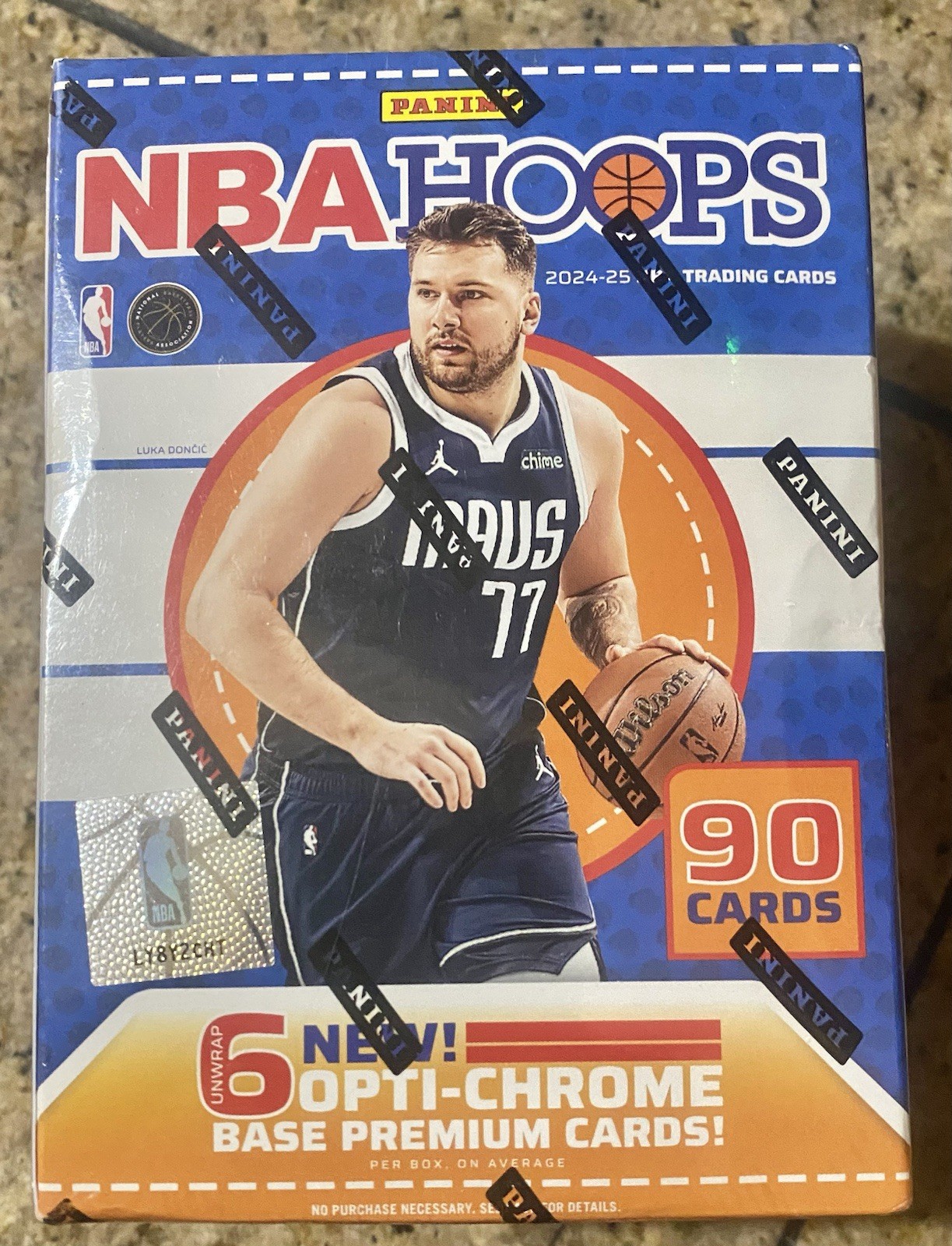 2024-25 Panini NBA Hoops Blaster Box With Opti-Chrome Base Premium – New/Sealed