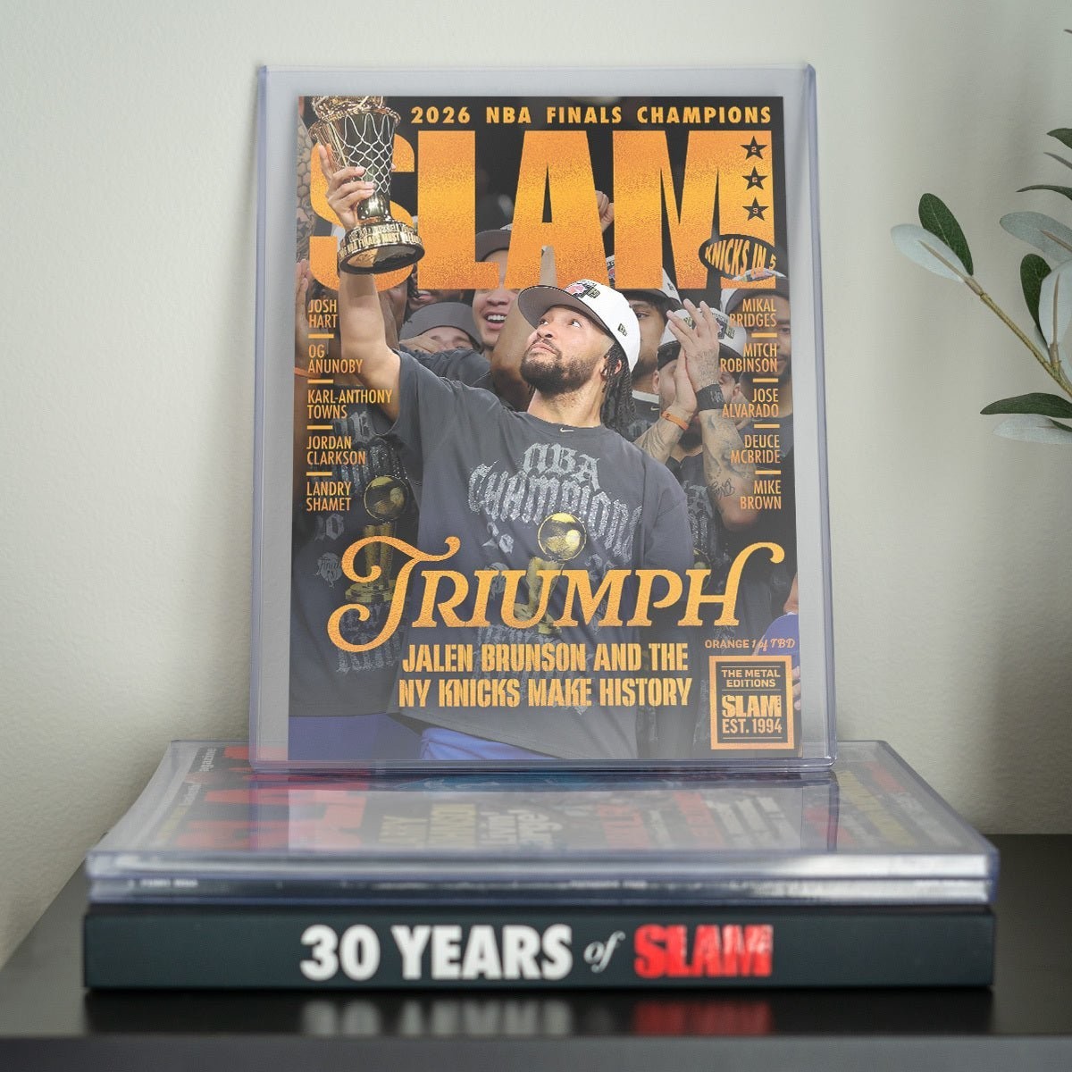 Presale – ORANGE METAL: SLAM 263: NEW YORK KNICKS MAGAZINE (#D/TBD) W/ Hardcase