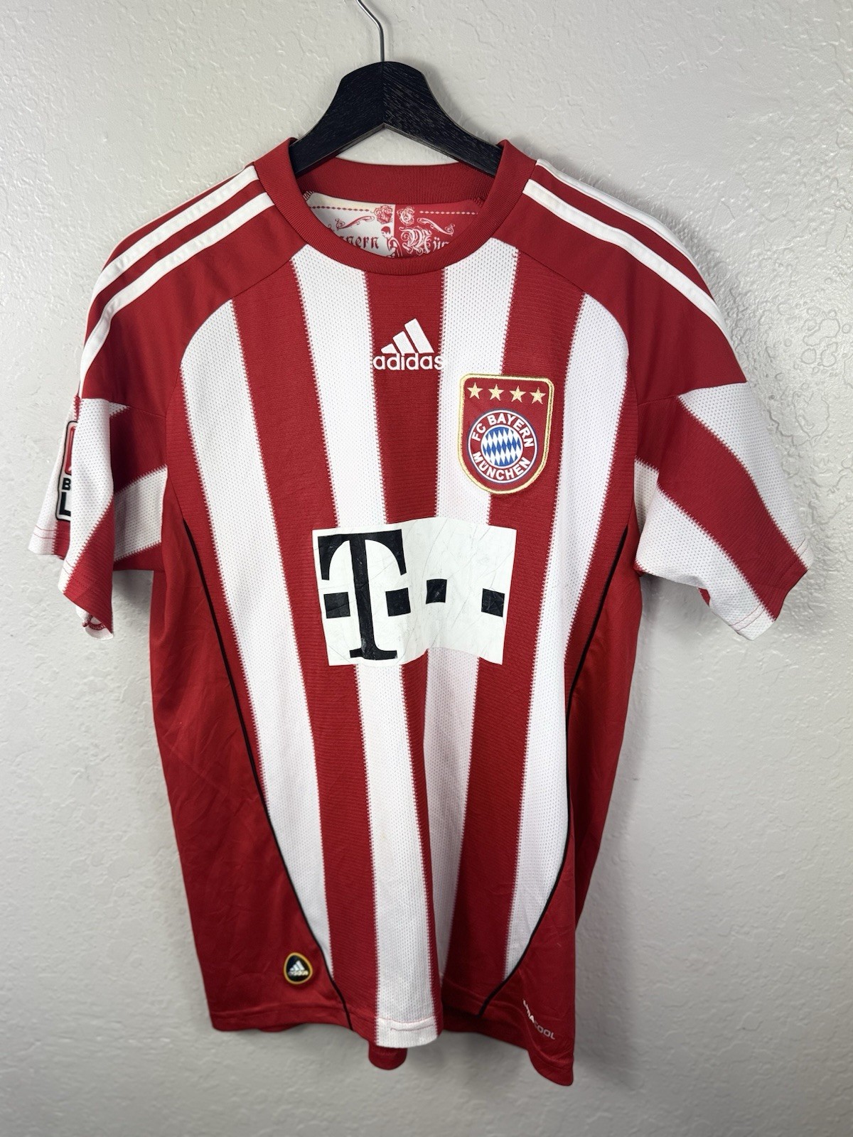 Bayern Munich 2010/11 Home Football Shirt Jersey Adidas Gomez #12 Sz 15/16 Years