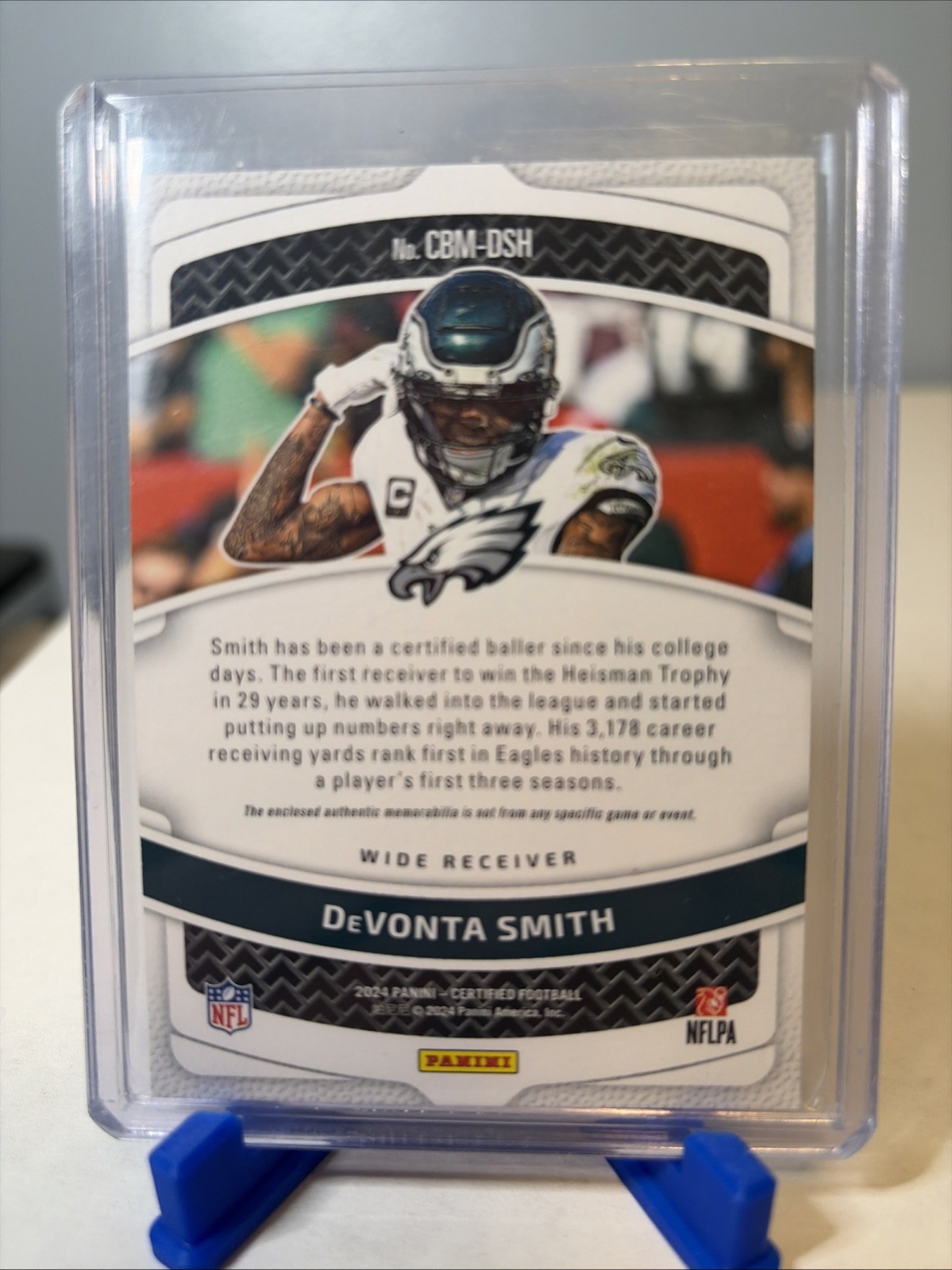 2024 Panini Certified Ballers Mirror Devonta Smith #CBM-DSH 223/249 Eagles PHI