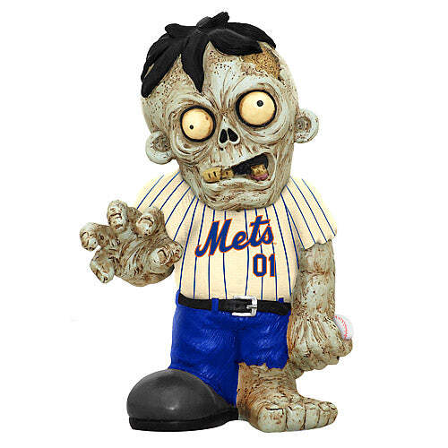 New York Mets Zombie in White Jersey FOCO Statue Not Bobblehead Halloween