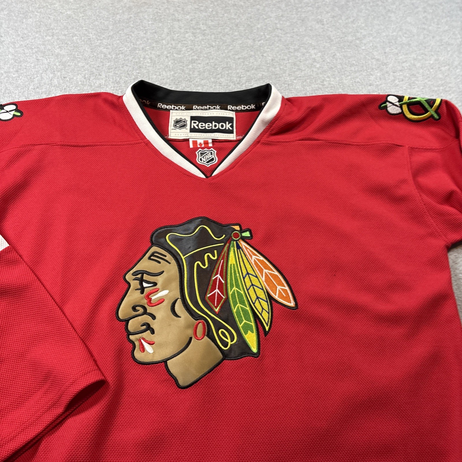 Reebok NHL Chicago Blackhawks Patrick Kane #88 Red Jersey Men’s Size 52